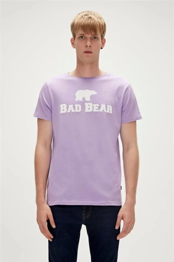 Bad Bear Tee Lavender Purple Men's T-Shirt