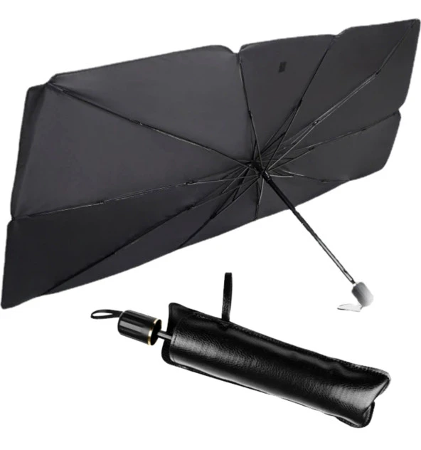 Güneşlik Ön Cam Katlanabilir Şemsiye Tip 130x75 - 3