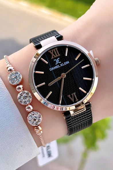 Daniel Klein DKISTE1228 Kadın Kol Saati Ve Hediye Bileklik ürün görseli 1