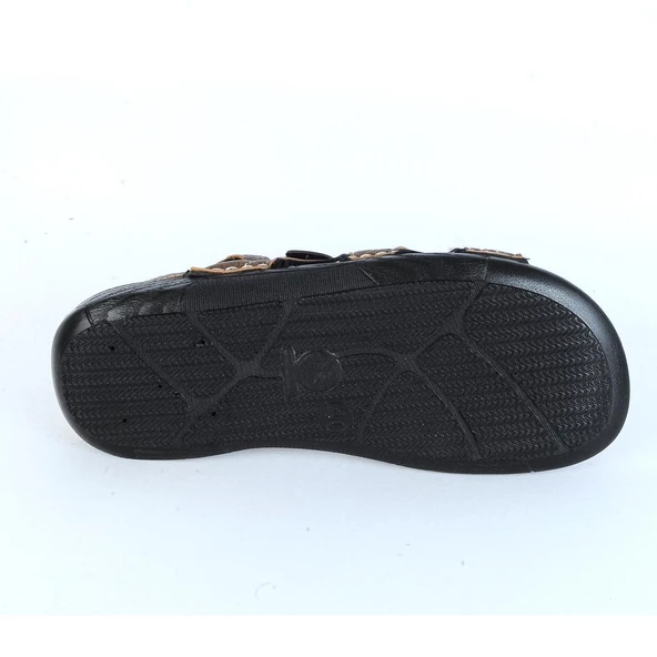 Gezer 10676 Kahve Cırtlı Yazlık Erkek Sandalet - 3