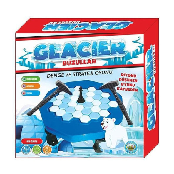 Buz Tuzağı Oyunu Buz Kırma Oyunu Buz Kalesi Buzullar Oyunu Glacier-piyon Düşürme Oyunu - 2