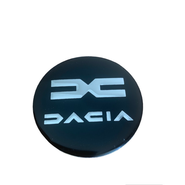 DACIA YENİ NESİL LOGOLU 56 MM 4 ADET JANT GÖBEK STICKER ürün görseli