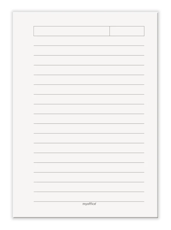 SB A6 Ekstra Hafif Spiralli Okul Defteri Kraft Kapak 140 Sf. ÇİZGİLİ 70 Yp. - 2