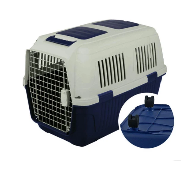 Strong Tekerlekli Köpek Taşıma Çantası 92x64x67cm Lacivert - 2