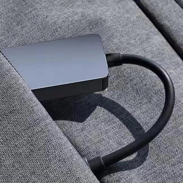 PrimeX PX-4752 Type C To Gigabit Ethernet, Type C to RJ45 10/100/1000/2500Mbps Gigabit İnternet Çevirici, Type-C to Ethernet Dönüştürücü Adaptör - 6