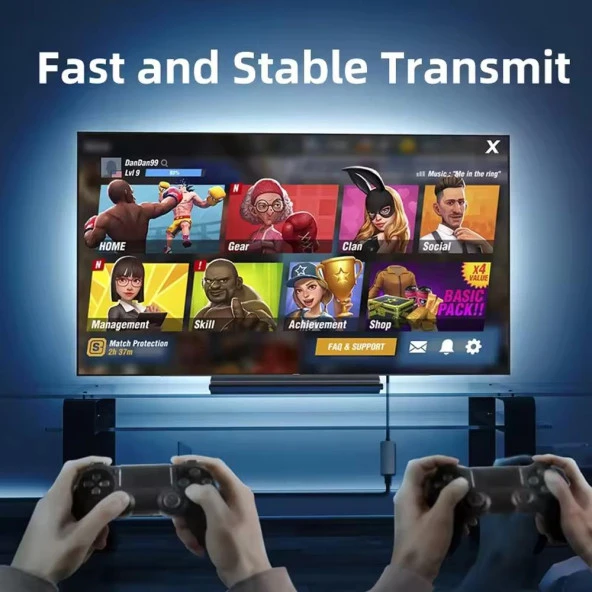 PrimeX PX-4743 USB To Gigabit Ethernet, USB3.0 to RJ45 10/100/1000/2500Mbps Gigabit İnternet Çevirici, USB to Ethernet Dönüştürücü Adaptör - 2