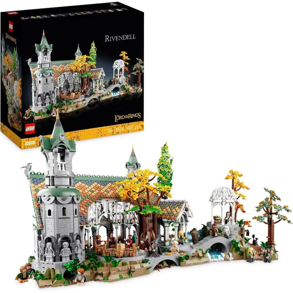 Orjinal Lego Icons Yüzüklerin Efendisi: Rivendell Lego Creator Expert Lego Icons 10316