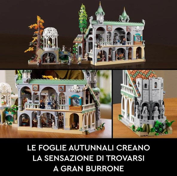 Orjinal Lego Icons Yüzüklerin Efendisi: Rivendell Lego Creator Expert Lego Icons 10316 - 5