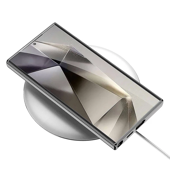 Vendas Samsung Galaxy S24 Ultra Kılıf Kamera Korumalı Suni Deri Tasarım Zore Yeni Seri Procase Kapak - 6