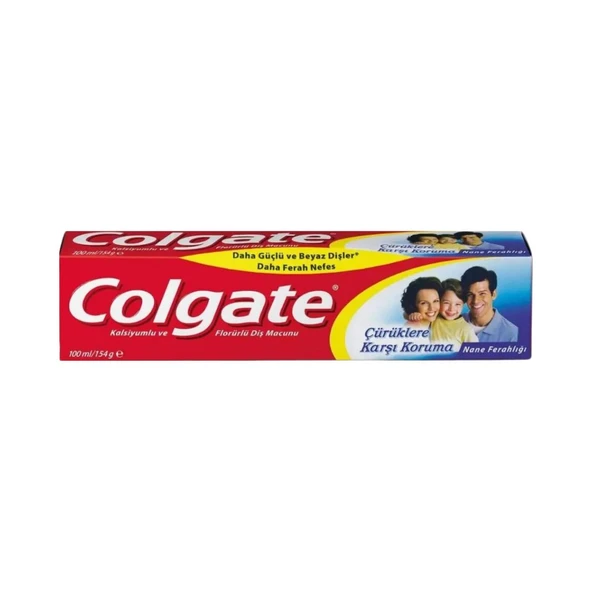 Colgate Çürüklere Karşı Koruma 100 ml Diş Macunux2 Adet