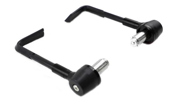 TEX T0038 Motosiklet Bisiklet Scooter Gidon Elcik Manet Koruma Universal Alüminyum Siyah - 3