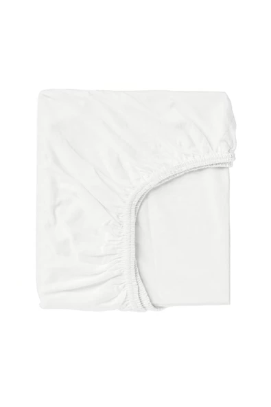 5 Adet Pamuklu ve Lastikli 60 x 120 x 15 cm Penye Bebek Çarşaf - 2