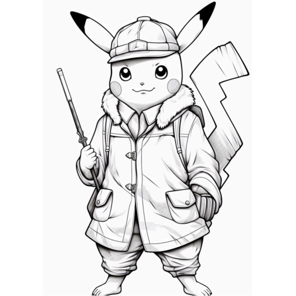 Pokemon Boyama Kitabı (60 Süper Pokemon) - 5