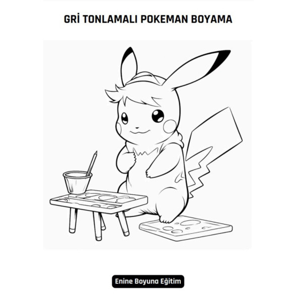 Pokemon Boyama Kitabı (60 Süper Pokemon) - 6