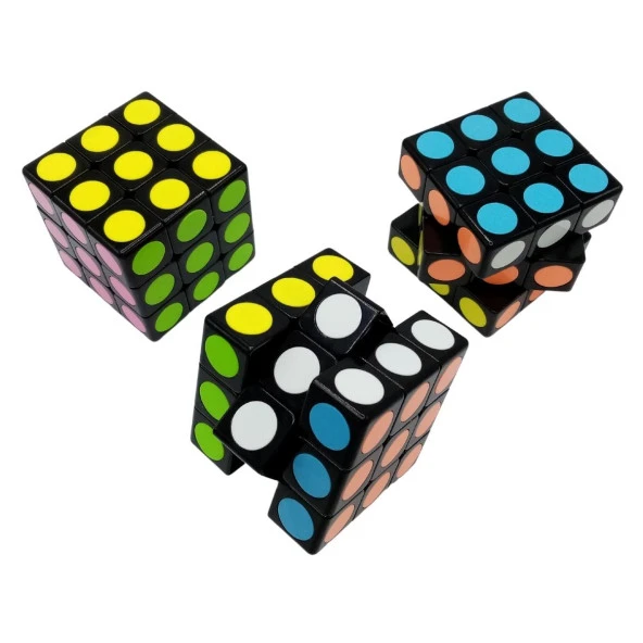 Sihirli Küp Yapboz Magic Cube 5.5 x 5.5cm No.1 - 2