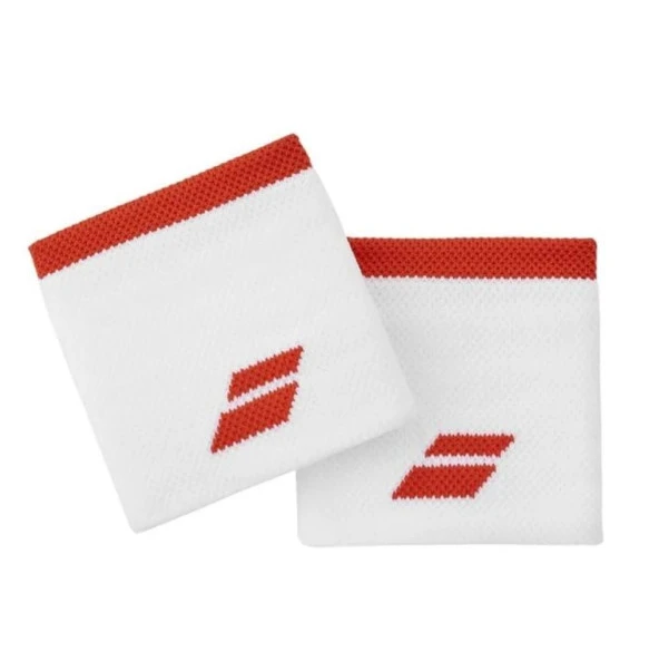 Babolat Logo Beyaz Kırmızı Tenis Bileklik