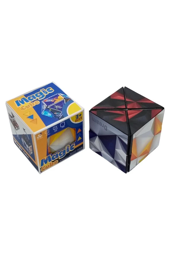 Sihirli Küp Yapboz Magic Cube Dream 5.5 x 5.5cm No.9 - 7