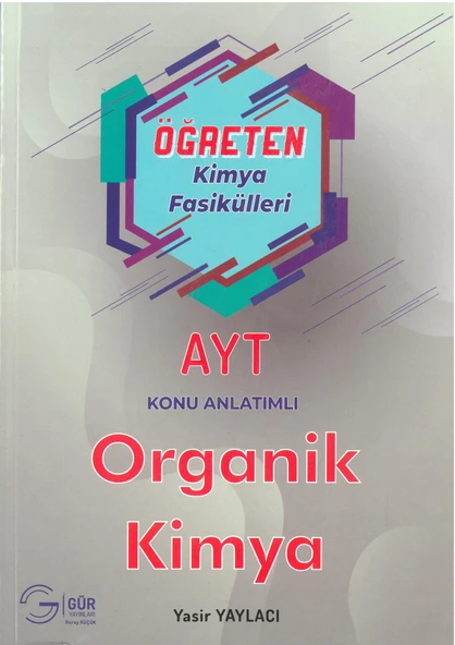 Gür Ayt Organik Kimya Konu Anlatımlı