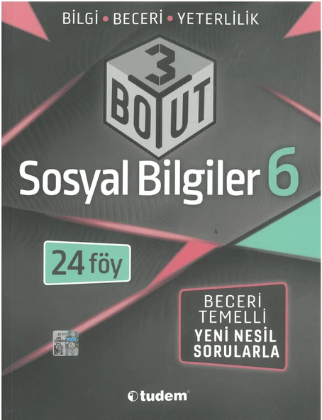 Tudem 6.Sınıf 3 Boyut Sosyal Bilgiler