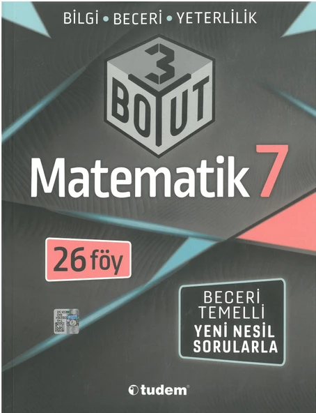 Tudem 7.Sınıf 3 Boyut Matematik