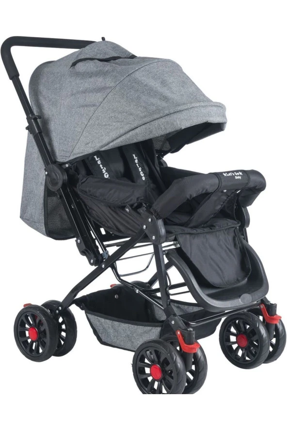 LETS GO BABY  Bebek Çeyiz Seti 6Parça Bebek Arabası Beşik Çanta Puset Yağmurluk Oyuncak - 2