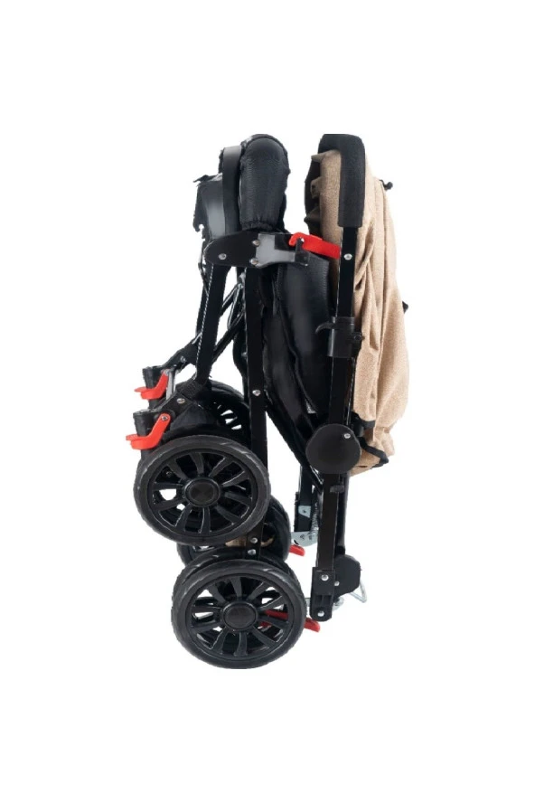 LETS GO BABY Unisex Ana Kucağı Bebek Arabası Cibinlik Beşik Çanta Katlanır Küvet Seti Puset Yağmurluk 13 Parça - 4