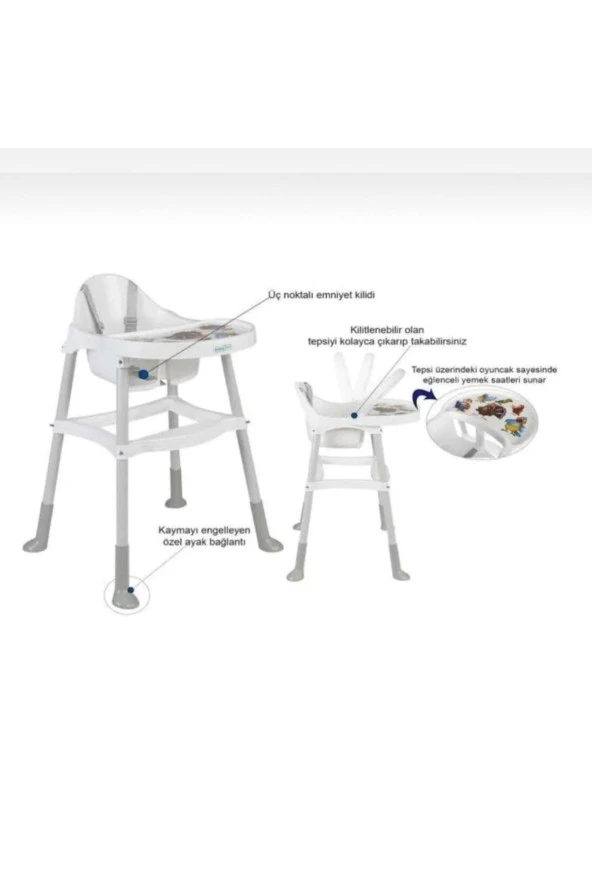 LETS GO PARTY  20 Parça Bebek Çeyiz Seti Düzkafa Ystığı Mama Sandalyesi Beşik Küvet Çiftyön Bebek Arabası - Resim 6