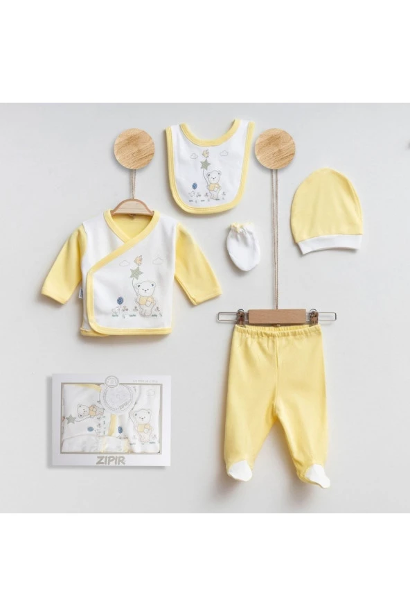 almirakids  Almiron Kids Bebek Çeyiz Seti 18 Parça Çift Yön Bebek Arabası Beşik Ana Kucağı Yürüteç Küvet Puset - Resim 7