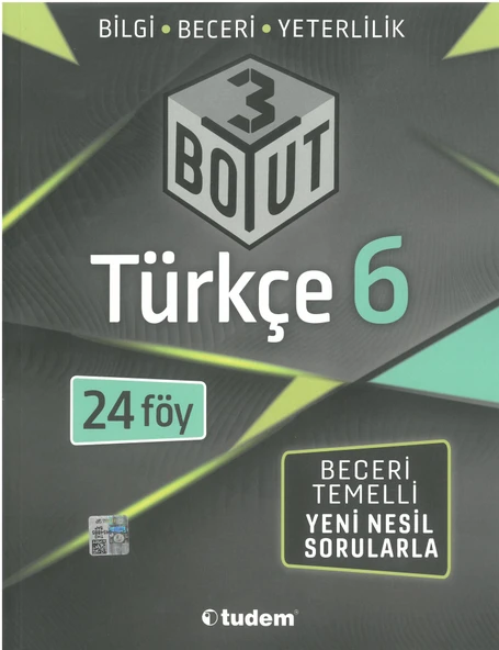 Tudem 6.Sınıf Türkçe 3 Boyut