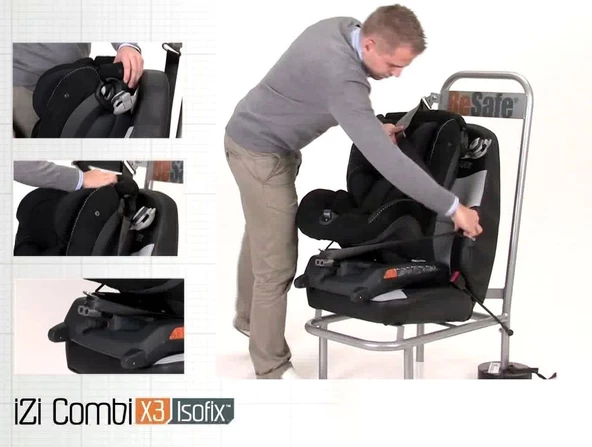 Besafe İzi Comfort X3 Kemerli 9-18 Kg Bebek Çocuk Oto Koltuğu - 11