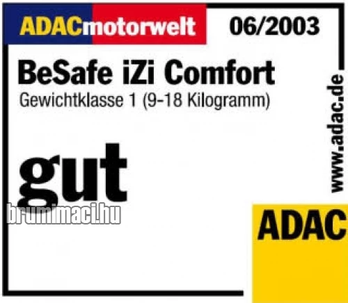 Besafe İzi Comfort X3 Kemerli 9-18 Kg Bebek Çocuk Oto Koltuğu - 12