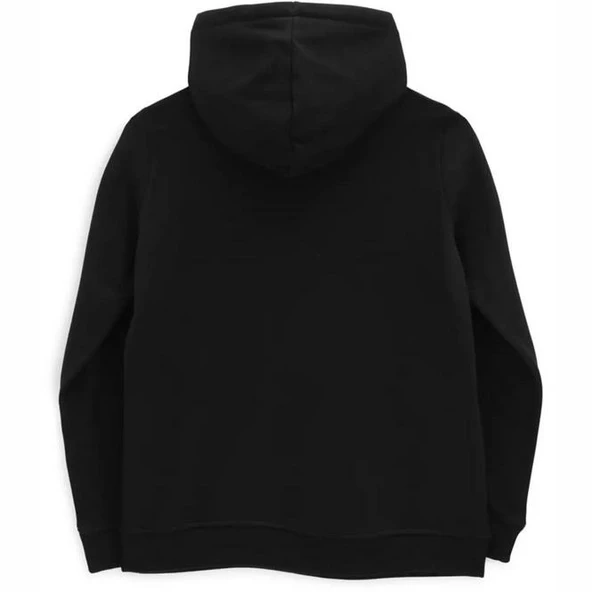 Vans WM DROP V LOGO HOODIE-B Kadın Sweat Shirt VN0A5HNPBLK1 - Resim 3