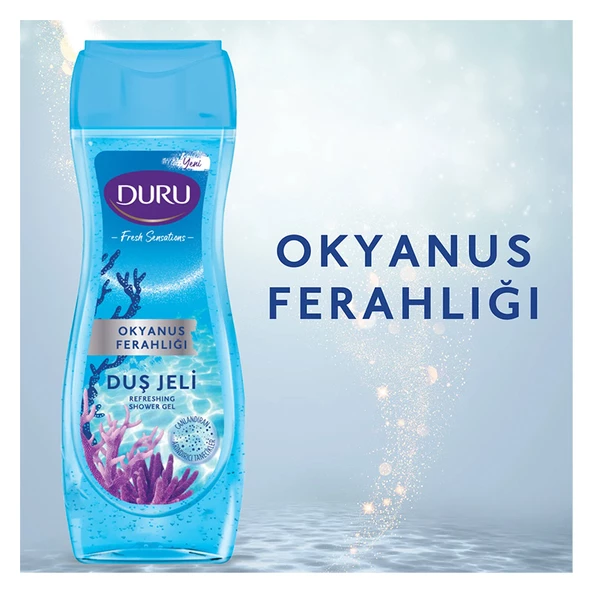 Duru Fresh Sensations Ferahlığı Duş Jeli 450Ml,Okyanus