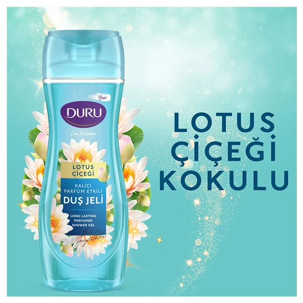 Duru Lüx Perfumes Lotus Çiçeği Duş Jeli 450Ml,Lotus Ç