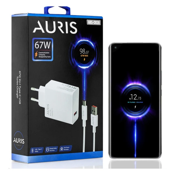 Auris 67W Saliseliturbo Şarj