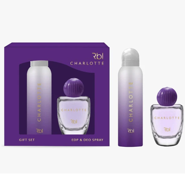 Rebul Charlotte Kofre 50ml (Deo Spray Hediyeli 150ml)