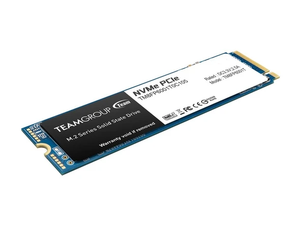 Team MP33 256GB 1600/1000MB/s NVMe PCIe Gen3x4 M.2 SSD Disk (TM8FP6256G0C101) - 2