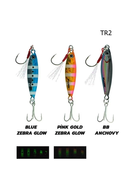 Fujin Jig-X Trio 3lü Micro Jig Yem  TR2 15 Gr
