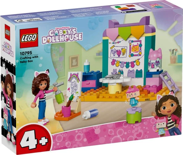 LEGO Gabby's Dollhouse 10795 Crafting with Baby Box