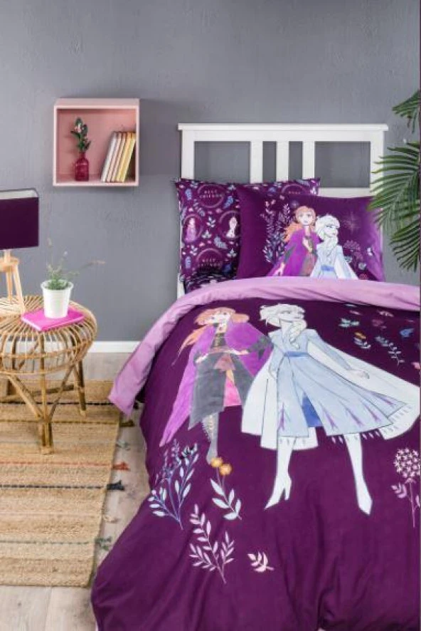Özdilek Tek Kişilik Lisanslı Nevresim Takımı Frozen Natural