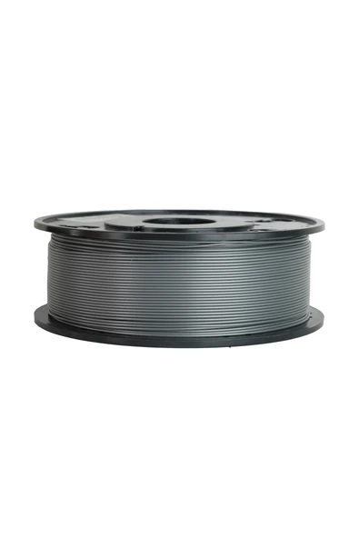 M17 PLA+ GÜMÜŞ  İSTANBUL FİLAMENT 1 KG ÇAP 1,75mm ± 0,05 MM (3D YAZICI KARTUŞU) BAMBU LAB UYUMLU - 2