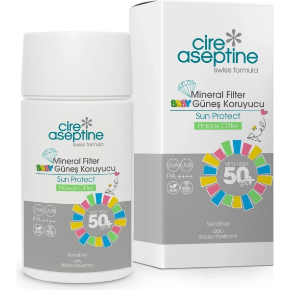 Cire Aseptine Mineral Filtreli Güneş Kremi Çocuk & Hassas 50 SPF 50 ml