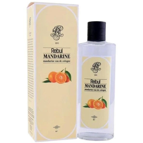 Rebul Kolonya 250ml  Mandalin Cam Şişe