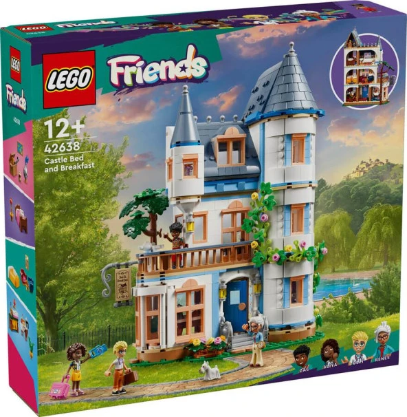 LEGO Friends 42638 Castle Bed and Breakfast