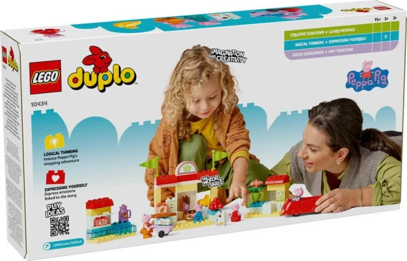 LEGO Duplo 10434 Peppa Pig Supermarket - Resim 2