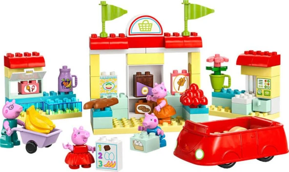 LEGO Duplo 10434 Peppa Pig Supermarket - Resim 3