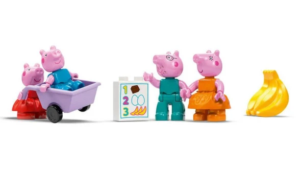 LEGO Duplo 10434 Peppa Pig Supermarket - Resim 4