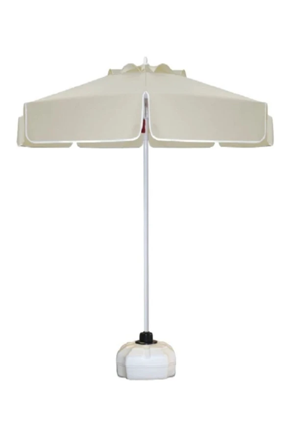 ODS Sunminyum 225/8 Yuvarlak Şemsiye + 50 Lt Şemsiye Bidonu