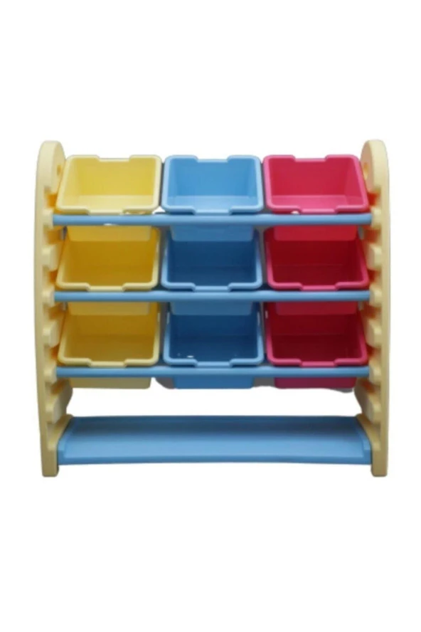 KingKids King Kids Saklama Rafı Krem - Resim 2