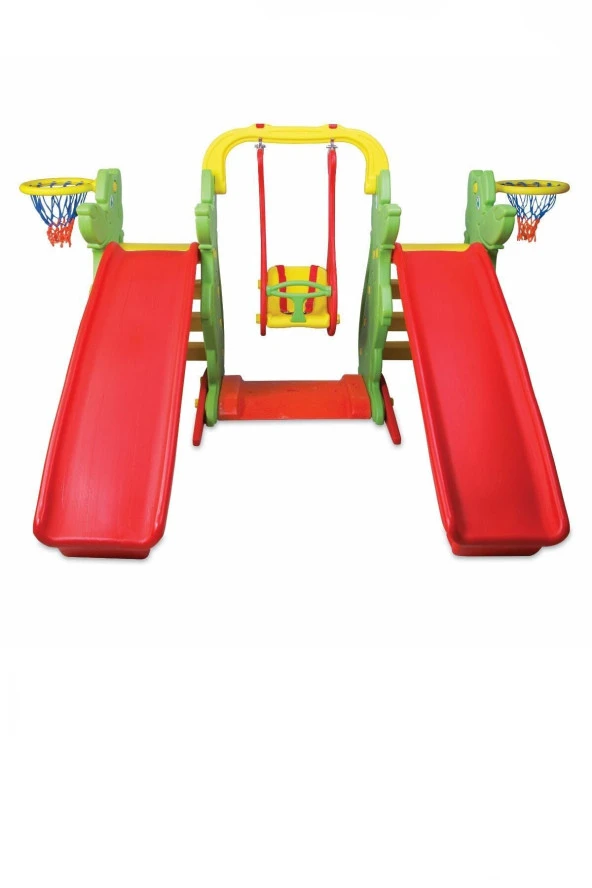 KingKids Kaydıraklı Salıncak Set C